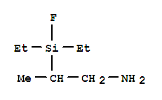 1-Propanamine, 2-(diethylfluorosilyl)-Structure,89994-99-0Structure 1-Propanamine, 2-(diethylfluorosilyl)- Structure,89994-99-0Structure