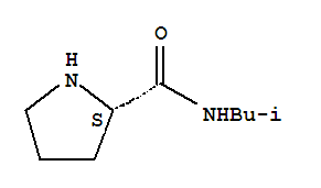 (s)-(9ci)-n-(2-甲基丙基)-2-吡咯烷羧酰胺結(jié)構(gòu)式_90068-06-7結(jié)構(gòu)式