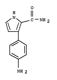 1H-pyrrole-2-carboxamide,3-(4-aminophenyl)-(9ci)Structure,902138-22-1Structure 1H-pyrrole-2-carboxamide,3-(4-aminophenyl)-(9ci) Structure,902138-22-1Structure