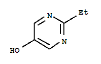 2-乙基-5-羥基嘧啶結(jié)構(gòu)式_90339-11-0結(jié)構(gòu)式