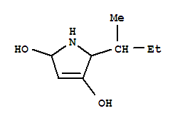 1H-pyrrole-2,4-diol, 2,5-dihydro-5-(1-methylpropyl)-Structure,903517-07-7Structure 1H-pyrrole-2,4-diol, 2,5-dihydro-5-(1-methylpropyl)- Structure,903517-07-7Structure