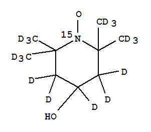 4-Hydroxy-2,2,6,6-tetramethylpiperidine-d17-1-15n-1-oxylStructure,90429-66-6Structure 4-Hydroxy-2,2,6,6-tetramethylpiperidine-d17-1-15n-1-oxyl Structure,90429-66-6Structure