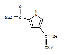 1H-pyrrole-2-carboxylicacid,4-(1-methylethenyl)-,methylester(9ci)Structure,90433-90-2Structure 1H-pyrrole-2-carboxylicacid,4-(1-methylethenyl)-,methylester(9ci) Structure,90433-90-2Structure