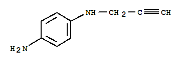 N-2-炔-P-苯二胺結(jié)構(gòu)式_90557-35-0結(jié)構(gòu)式