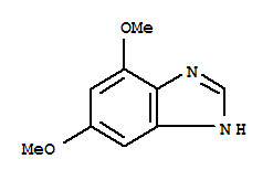 1H-benzimidazole,4,6-dimethoxy-(9ci)Structure,90557-59-8Structure 1H-benzimidazole,4,6-dimethoxy-(9ci) Structure,90557-59-8Structure