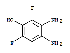 Phenol, 3,4-diamino-2,6-difluoro-Structure,906081-33-2Structure Phenol, 3,4-diamino-2,6-difluoro- Structure,906081-33-2Structure