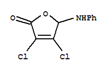 2(5H)-furanone, 3,4-dichloro-5-(phenylamino)-Structure,906719-71-9Structure 2(5H)-furanone, 3,4-dichloro-5-(phenylamino)- Structure,906719-71-9Structure