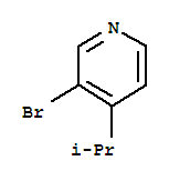 Pyridine, 3-bromo-4-(1-methylethyl)-Structure,90731-96-7Structure Pyridine, 3-bromo-4-(1-methylethyl)- Structure,90731-96-7Structure