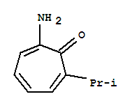 2,4,6-Cycloheptatrien-1-one,2-amino-7-isopropyl-(7ci)Structure,90874-68-3Structure 2,4,6-Cycloheptatrien-1-one,2-amino-7-isopropyl-(7ci) Structure,90874-68-3Structure
