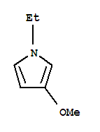 1H-pyrrole,1-ethyl-3-methoxy-(9ci)Structure,90968-43-7Structure 1H-pyrrole,1-ethyl-3-methoxy-(9ci) Structure,90968-43-7Structure