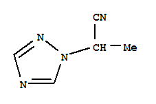 1H-1,2,4-triazole-1-acetonitrile,-alpha--methyl-(9ci)Structure,91040-87-8Structure 1H-1,2,4-triazole-1-acetonitrile,-alpha--methyl-(9ci) Structure,91040-87-8Structure
