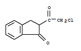 1-Indanone, 2-(chloroacetyl)-(7ci)Structure,91063-83-1Structure 1-Indanone, 2-(chloroacetyl)-(7ci) Structure,91063-83-1Structure