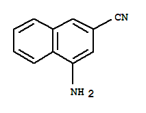 2-Naphthalenecarbonitrile,4-amino-(9ci)Structure,91135-42-1Structure 2-Naphthalenecarbonitrile,4-amino-(9ci) Structure,91135-42-1Structure