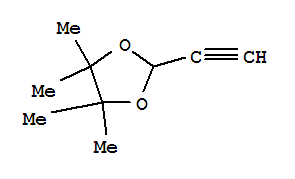 1,3-Dioxolane, 2-ethynyl-4,4,5,5-tetramethyl-Structure,91435-92-6Structure 1,3-Dioxolane, 2-ethynyl-4,4,5,5-tetramethyl- Structure,91435-92-6Structure