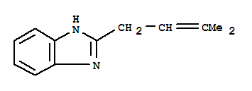 1H-benzimidazole,2-(3-methyl-2-butenyl)-(9ci)Structure,91462-27-0Structure 1H-benzimidazole,2-(3-methyl-2-butenyl)-(9ci) Structure,91462-27-0Structure