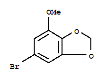 6-Bromo-4-methoxy-1,3-benzodioxoleStructure,91511-83-0Structure 6-Bromo-4-methoxy-1,3-benzodioxole Structure,91511-83-0Structure