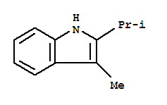 1H-indole,3-methyl-2-(1-methylethyl)-(9ci)Structure,91639-44-0Structure 1H-indole,3-methyl-2-(1-methylethyl)-(9ci) Structure,91639-44-0Structure