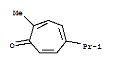 2,4,6-Cycloheptatrien-1-one,2-methyl-5-(1-methylethyl)-(9ci)Structure,91969-40-3Structure 2,4,6-Cycloheptatrien-1-one,2-methyl-5-(1-methylethyl)-(9ci) Structure,91969-40-3Structure