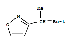 Isoxazole, 3-(1,2,2-trimethylpropyl)-(9ci)Structure,92001-46-2Structure Isoxazole, 3-(1,2,2-trimethylpropyl)-(9ci) Structure,92001-46-2Structure