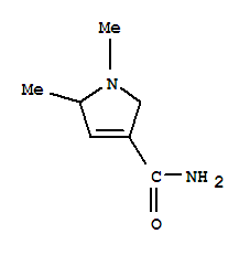 1H-pyrrole-3-carboxamide,2,5-dihydro-1,5-dimethyl-(9ci)Structure,92020-07-0Structure 1H-pyrrole-3-carboxamide,2,5-dihydro-1,5-dimethyl-(9ci) Structure,92020-07-0Structure