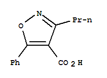 4-Isoxazolecarboxylicacid,5-phenyl-3-propyl-(7ci)Structure,92029-31-7Structure 4-Isoxazolecarboxylicacid,5-phenyl-3-propyl-(7ci) Structure,92029-31-7Structure