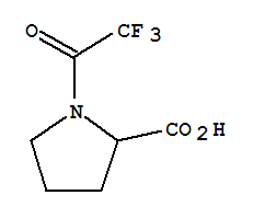Proline, 1-(trifluoroacetyl)-(9ci)Structure,92076-93-2Structure Proline, 1-(trifluoroacetyl)-(9ci) Structure,92076-93-2Structure