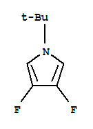 1H-pyrrole,1-(1,1-dimethylethyl)-3,4-difluoro-(9ci)Structure,92236-89-0Structure 1H-pyrrole,1-(1,1-dimethylethyl)-3,4-difluoro-(9ci) Structure,92236-89-0Structure