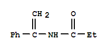 Propanamide, n-(1-phenylethenyl)-Structure,92520-07-5Structure Propanamide, n-(1-phenylethenyl)- Structure,92520-07-5Structure