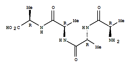 (9CI)-N-[N-(N-D-丙氨酰基-D-丙氨?；?-D-丙氨?；鵠-D-丙氨酸結(jié)構(gòu)式_926-78-3結(jié)構(gòu)式