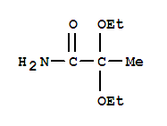 Propanamide, 2,2-diethoxy-Structure,92845-55-1Structure Propanamide, 2,2-diethoxy- Structure,92845-55-1Structure