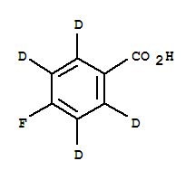 4-Fluorobenzoic-d4 acidStructure,93111-25-2Structure 4-Fluorobenzoic-d4 acid Structure,93111-25-2Structure