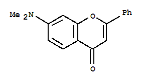 (7ci)-7-(二甲基氨基)-黃酮結構式_93315-70-9結構式