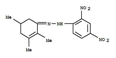 2,3,5-Trimethyl-2-cyclohexen-1-one 2-(2,4-dinitrophenyl)hydrazoneStructure,93445-21-7Structure 2,3,5-Trimethyl-2-cyclohexen-1-one 2-(2,4-dinitrophenyl)hydrazone Structure,93445-21-7Structure