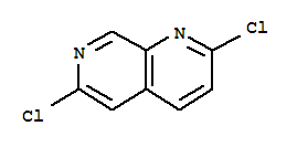 1,7-Naphthyridine, 2,6-dichloro-Structure,93493-69-7Structure 1,7-Naphthyridine, 2,6-dichloro- Structure,93493-69-7Structure