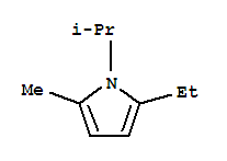 1H-pyrrole,2-ethyl-5-methyl-1-(1-methylethyl)-(9ci)Structure,93698-72-7Structure 1H-pyrrole,2-ethyl-5-methyl-1-(1-methylethyl)-(9ci) Structure,93698-72-7Structure