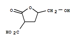 (9ci)-四氫-5-(羥基甲基)-2-氧代-3-呋喃羧酸結(jié)構(gòu)式_93929-51-2結(jié)構(gòu)式