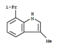 1H-indole,3-methyl-7-(1-methylethyl)-(9ci)Structure,94239-09-5Structure 1H-indole,3-methyl-7-(1-methylethyl)-(9ci) Structure,94239-09-5Structure