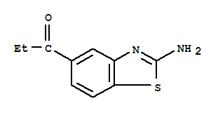 1-Propanone,1-(2-amino-5-benzothiazolyl)-(9ci) Structure,94704-09-3Structure