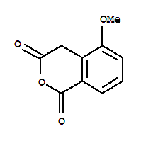 1H-2-benzopyran-1,3(4h)-dione,5-methoxy-(9ci)Structure,95185-43-6Structure 1H-2-benzopyran-1,3(4h)-dione,5-methoxy-(9ci) Structure,95185-43-6Structure