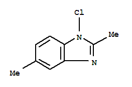 1H-benzimidazole,1-chloro-2,5-dimethyl-(9ci)Structure,96048-73-6Structure 1H-benzimidazole,1-chloro-2,5-dimethyl-(9ci) Structure,96048-73-6Structure