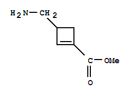 1-Cyclobutene-1-carboxylicacid,3-(aminomethyl)-,methylester(6ci)Structure,98431-66-4Structure 1-Cyclobutene-1-carboxylicacid,3-(aminomethyl)-,methylester(6ci) Structure,98431-66-4Structure