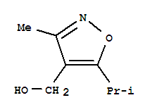 4-Isoxazolemethanol,3-methyl-5-(1-methylethyl)-(9ci)Structure,99299-08-8Structure 4-Isoxazolemethanol,3-methyl-5-(1-methylethyl)-(9ci) Structure,99299-08-8Structure