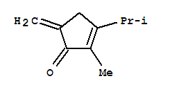 2-Cyclopenten-1-one,2-methyl-5-methylene-3-(1-methylethyl)-(9ci)Structure,99474-32-5Structure 2-Cyclopenten-1-one,2-methyl-5-methylene-3-(1-methylethyl)-(9ci) Structure,99474-32-5Structure