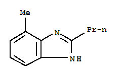 1H-benzimidazole,4-methyl-2-propyl-(9ci)Structure,99840-45-6Structure 1H-benzimidazole,4-methyl-2-propyl-(9ci) Structure,99840-45-6Structure
