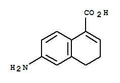 1-Naphthalenecarboxylicacid,6-amino-3,4-dihydro-(9ci)Structure,99842-84-9Structure 1-Naphthalenecarboxylicacid,6-amino-3,4-dihydro-(9ci) Structure,99842-84-9Structure