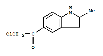 Ketone, chloromethyl 2-methyl-5-indolinyl (6ci)Structure,99859-71-9Structure Ketone, chloromethyl 2-methyl-5-indolinyl (6ci) Structure,99859-71-9Structure