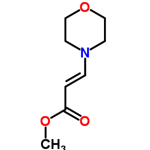 (e)-3-嗎啉丙烯酸酯甲酯結(jié)構(gòu)式_101471-73-2結(jié)構(gòu)式