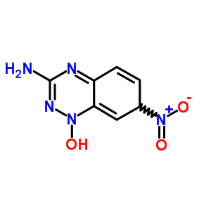 1,2,4-Benzotriazin-3-amine,7-nitro-, 1-oxideStructure,1016-90-6Structure 1,2,4-Benzotriazin-3-amine,7-nitro-, 1-oxide Structure,1016-90-6Structure