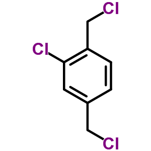 Benzene,2-chloro-1,4-bis(chloromethyl)-Structure,10221-08-6Structure Benzene,2-chloro-1,4-bis(chloromethyl)- Structure,10221-08-6Structure
