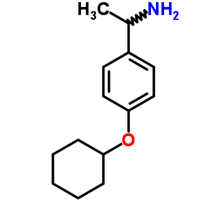 Benzenemethanamine, 4-(cyclohexyloxy)-.alpha.-methyl-Structure,103153-27-1Structure Benzenemethanamine, 4-(cyclohexyloxy)-.alpha.-methyl- Structure,103153-27-1Structure